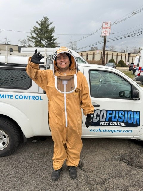 EcoFusion technician in protective gear