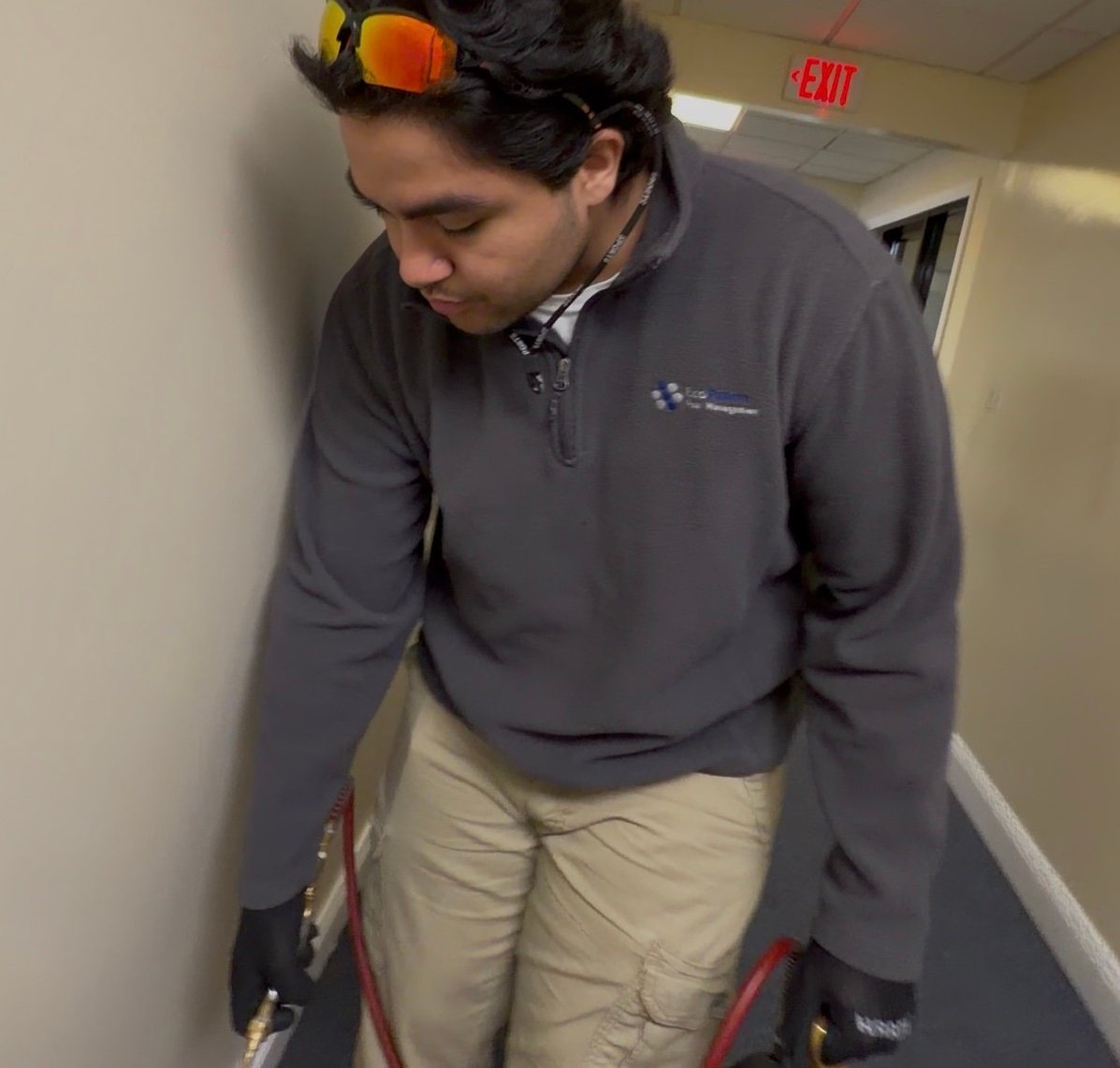 EcoFusion Technician at Work