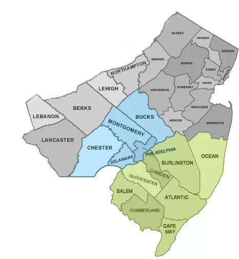 Pest Control Service Areas in New Jersey